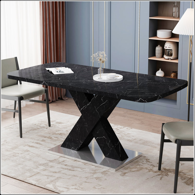 1 Piece Rectangular Dining Table Without Chair