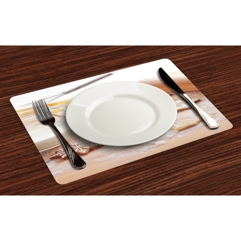 Polyester Food & Drink Rectangle Placemat