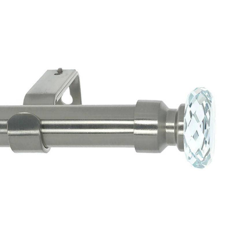 Support de fixation 1 "Eran, 28" - 48", Nickel satiné