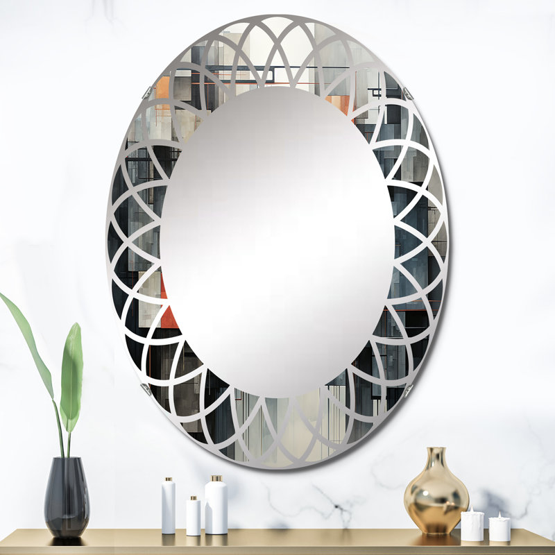 Antigore Oval Mirror, 36" x 24"