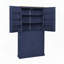 Armoire de cuisine autoportante dotée de nombreuses solutions de rangement organisées-447565304
