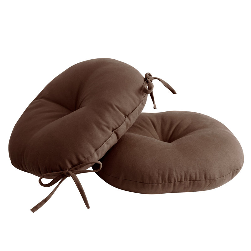 Coussin de chaise d'intérieur / extérieur, Chocolat, 4