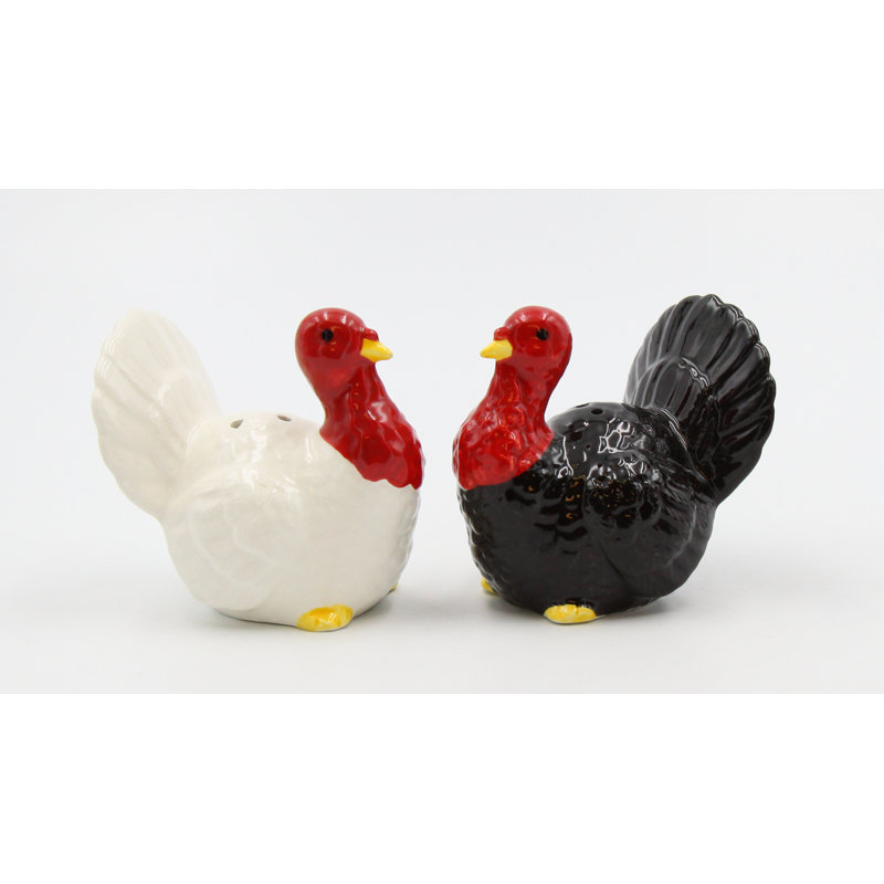 Petit sel et poivre blanc et noir, Blanc / noir / rouge / jaune