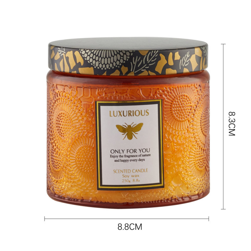 Citrus Scented Pillar Candle