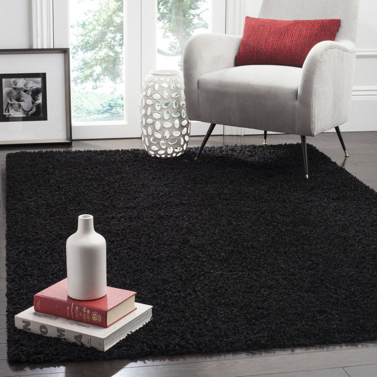 Baldev Shag Performance Solid Color Rug
