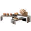 Torched 3-Piece Tiered Stand Set