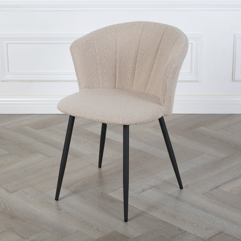 Baragrey Bouclé Dining Chair