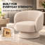 Fauteuil d'appoint pivotant Taccarra-1507418958