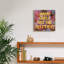 «Epic Graffiti» Flowersay 2 »par Art Licensing Studio, art mural sur toile, 37 po x 37 po-1315356582