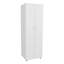 Armoire, deux tablettes intérieures, tringle, double porte, rangement pour vêtements et chambre