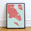 St. Andrews City Map - No Frame Print-237058902