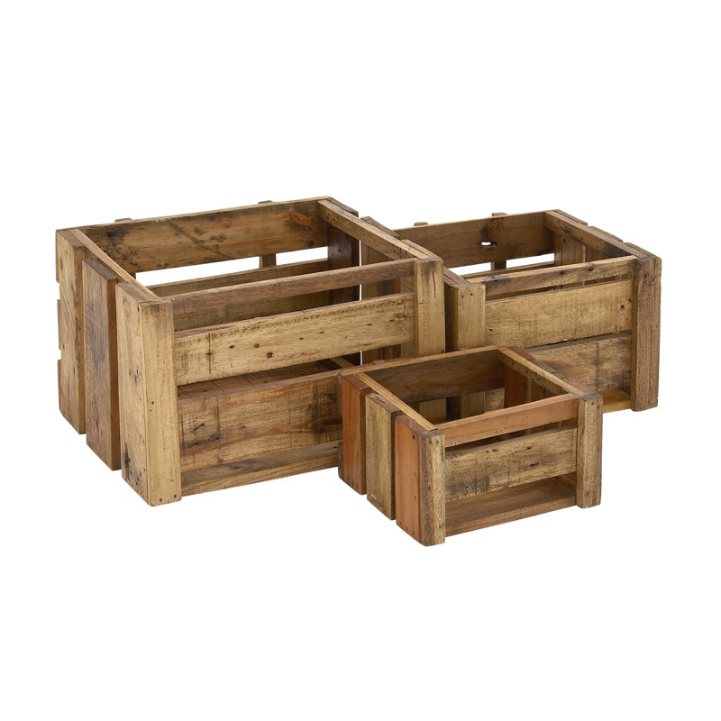 Sand & Stable™ Solid Wood Crate