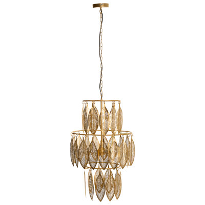 Anaisa 1 - Light Gold Cluster Pendant