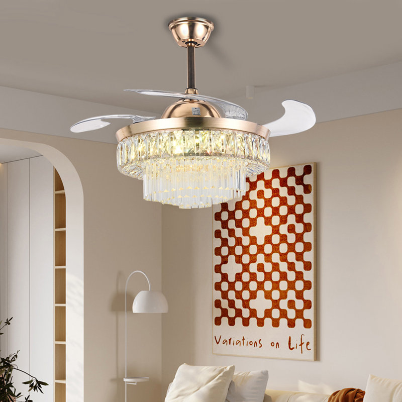 Issra 42'' Ceiling Fan with LED Lights
