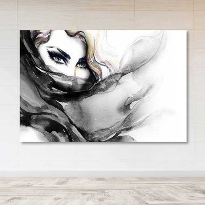 Peinture décorative sur toile