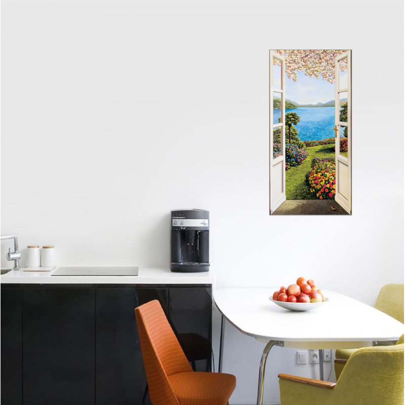 Giardino Fiorito by Del Missier - Single Picture Frame Print on MDF