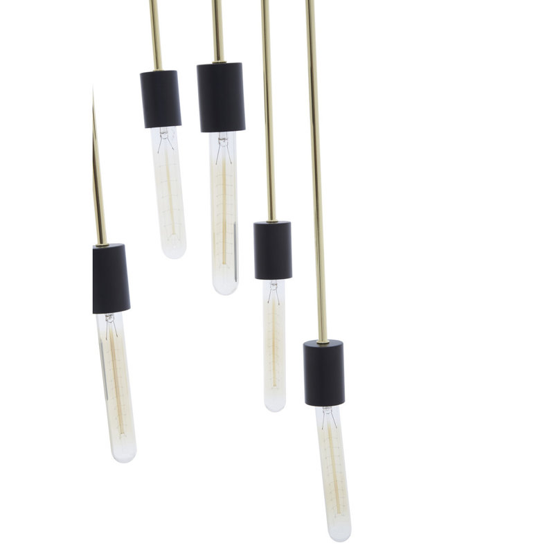 Brannan 6 - Light Bulb Pendant, Gold