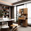 Armoire à thé naturel, rangement à 1 ou 2 tiroirs, look rustique, maison et salle de bain, 73,9 po Hauteur, 27,42 po de profondeur, 15,3 po de largeur avec tiroirs, pour décor de salle de bain, X po, 57,69 lb