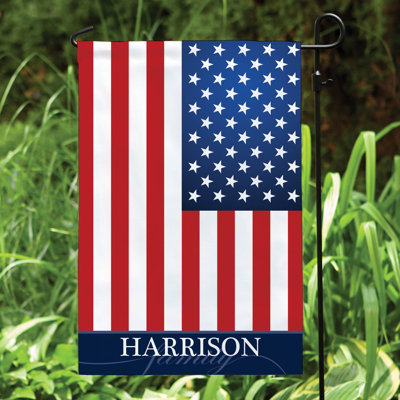 17.5 in. H x 12 in. W Polyester Independence Day Garden flag