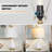 24” White Ceramic Bedside Table Lamps With Dual Usb Ports & Led Bulbs