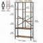 176.46cm H x 79.98cm W Metal Bookcase