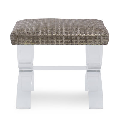 It's Clearly U Upholstered Accent Stool