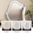 Makeup Vanity with Light mirror,4 drawers,1 chair