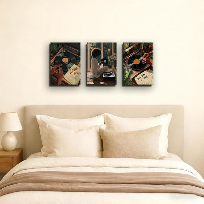 3 Piece Wrapped Canvas Print