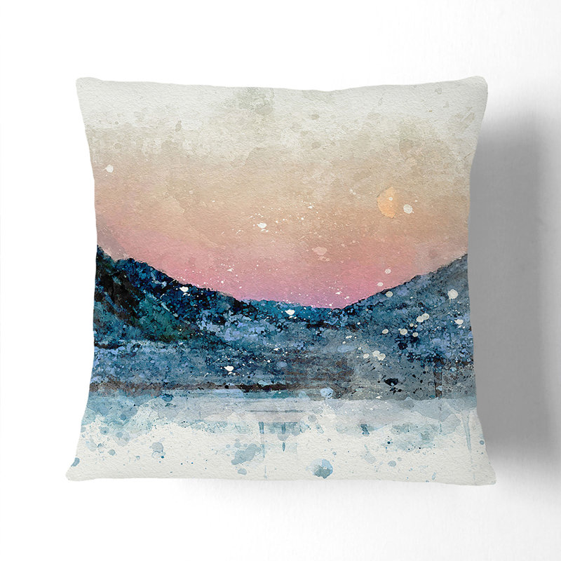 Square Throw Cushion, 55cm H x 55cm W x 20cm D