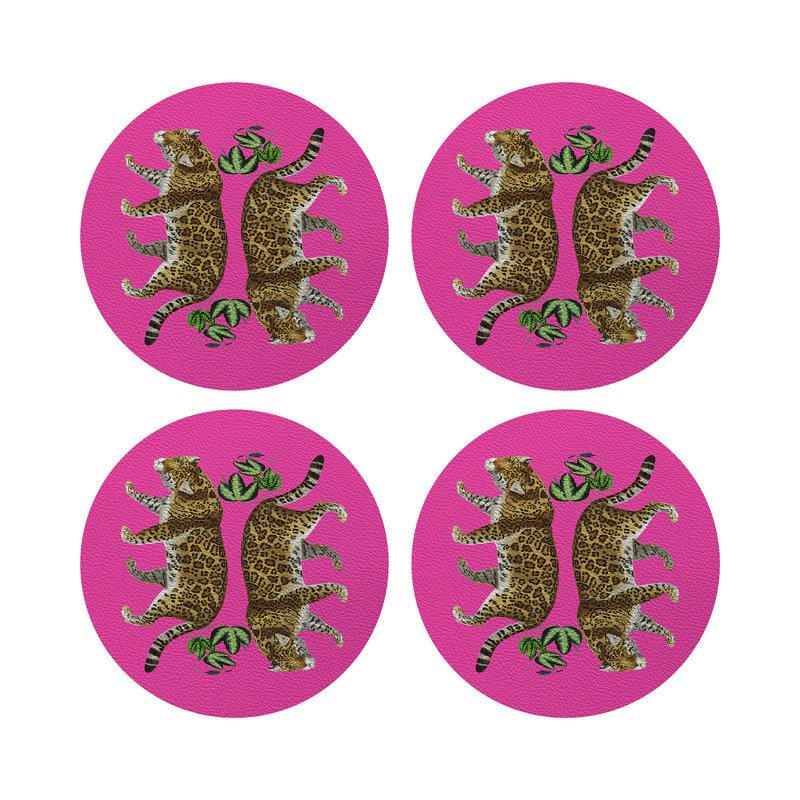 Napperon Leopard, Rose millennial