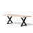 Colin X-Base Dining Table-71006461-71006466-71006468