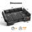 102Inch U-Shaped 8-Seater Sleeper Sofa, Chenille Fabric, Adjustable Backrest 100°-160°, Pull-Out Beds & Storage, Usb Charging, Led Night Light, Foldable Side Table, Tool-Free Assembly-768805098