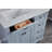 36" Solid Wood Single Bathroom Vanity with 1" Engineered Marble Top-1645153178