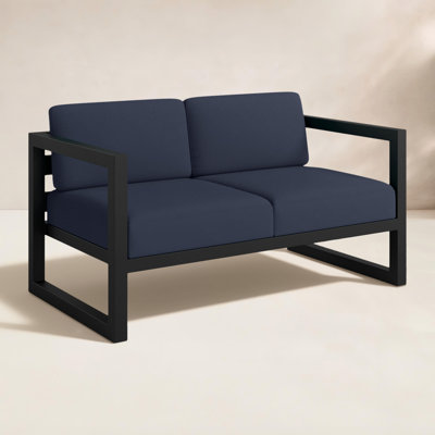 Smith 58" Sunbrella® Patio Loveseat