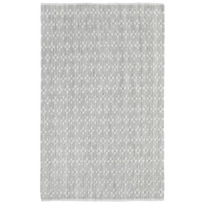 Tissé à la main Juno recyclé P.E.T. Tapis en polyester à motif géométrique 