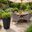 Taito Pot Planter Tall Lightweight Frost Proof Concrete Effect Planter-112123022-122610427