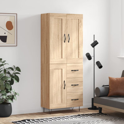 Binoche 69.5 Wide 3 Drawer
