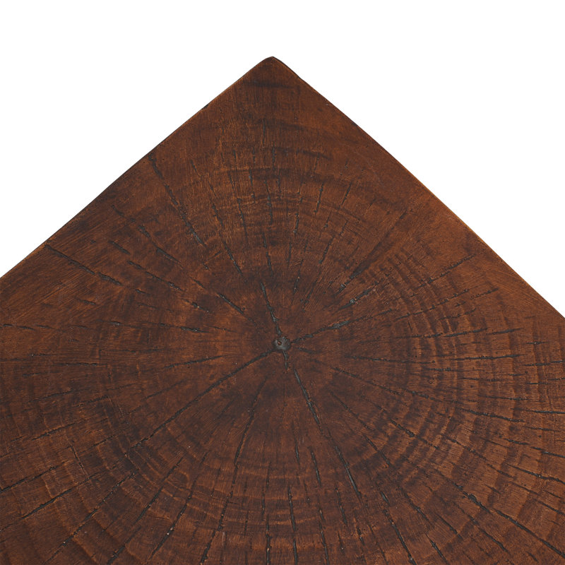 Table d'appoint Modern, Marron foncé