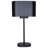 Acima 1 Light Table Lamp Matte Black Finish and Metal Shade-942465335-942465334