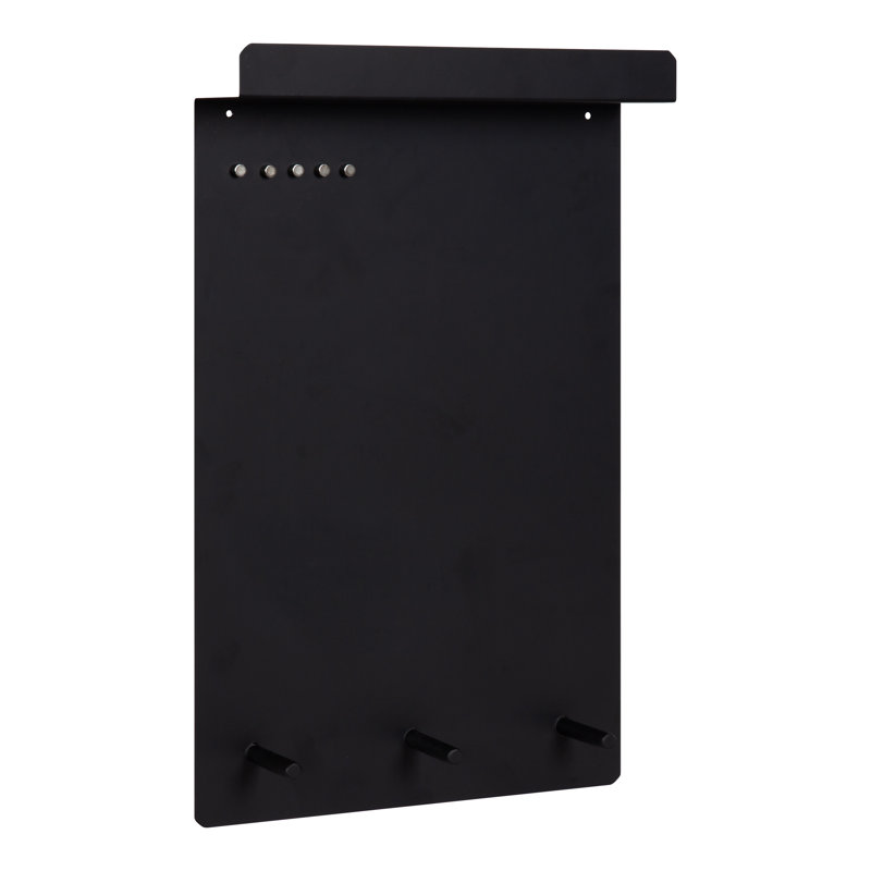 Porte-clés mural magnétique avec tableau noir