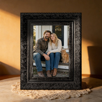 11" x 14" Black 1PC Versatile Picture Frame for Wedding Gifts