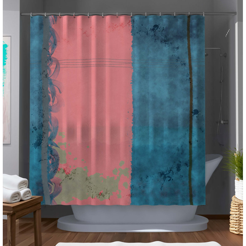 Rideau de douche abstrait Tseng