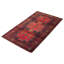 Tapis rouge foncé Teimani 3 pi 8 po x 6 pi 7 po