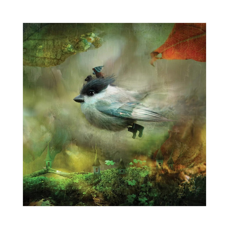 Arthur Jules And Asparagus by Alexander Jansson - Wrapped Canvas Print, 30.48 cm H x 30.48 cm W