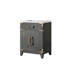 Meuble-lavabo simple avec plateau en acrylique-707653457