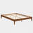 Bamboo Wood Platform Bed Frame-398702133-398702134