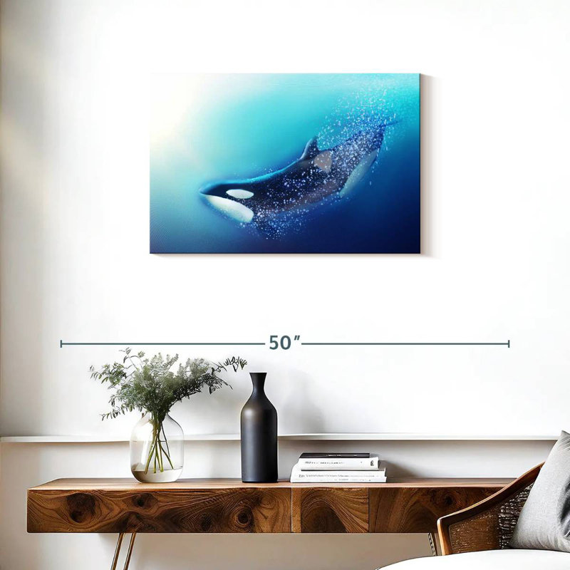 Brampt Underwater Orca, 20" H x 30" W
