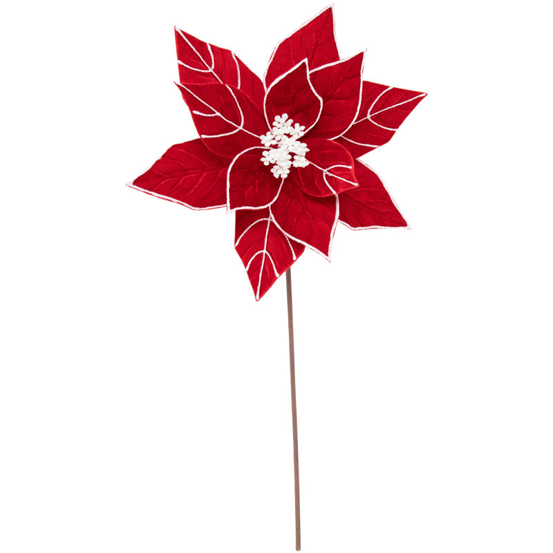 20'' Fabric Plants & Flowers Pick