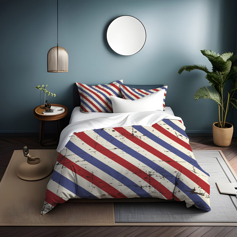 Literie , Housse de couette simple + 1 taie décorative pour