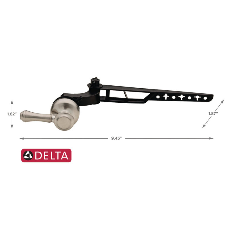 Levier de réservoir standard Cassidy ™, Acier inoxydable Brilliance